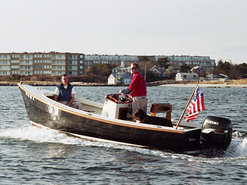 舷外敞开艇 - RB 18 - HABER YACHTS Sp. z o.o.  - 中央控制台 / 最多容纳 6 人 / 传统型