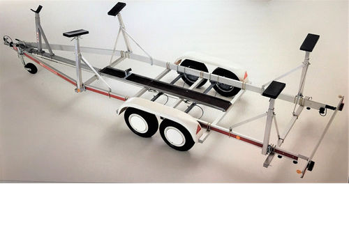 公路拖车 - B2000-B3500 - Heku-Fahrzeugbau GmbH  - 搬运 / 帆船用 / 串联