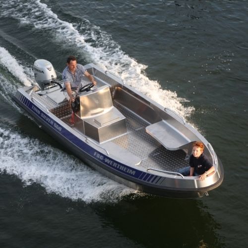 舷外小艇 - 550 (DCI-Approved) - Tinn-Silver aluminium boats - 开放式 / 钓鱼 / 铝制