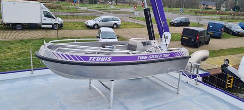 舷外敞舱船 - 390 (DCI-Approved) - Tinn-Silver aluminium boats - 开放式 / 中央控制台 / 铝制