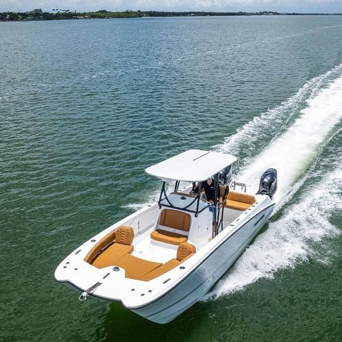双体船敞开艇 - 240 GFX - Twin Vee Catamarans, Inc. - 舷外 / 双引擎 / 中央控制台