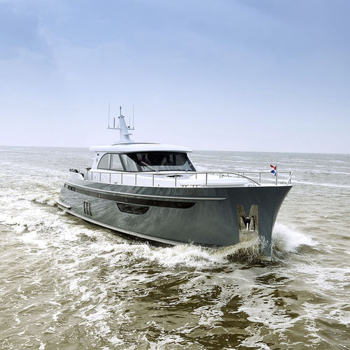 巡游机动游艇 - 57S LONG RANGE - Steeler Yachts - 硬顶 / 舵手室 / 3舱