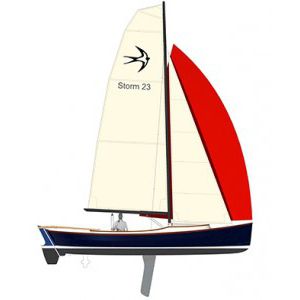 Daysailer帆船 - Storm 23 - Swallow Yachts - 碳纤桅杆 / 半定制