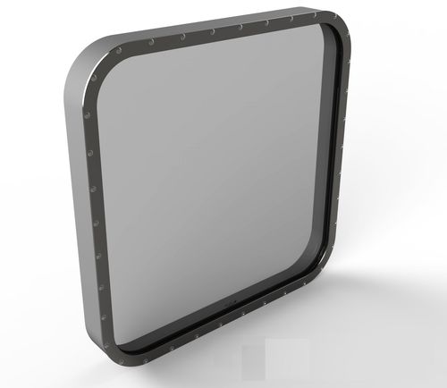 船舶窗户 - Fixed - ALUMINYUM IS - SHIP WINDOWS AND SCUTTLES - 用于游艇 / 固定式 / 长方形
