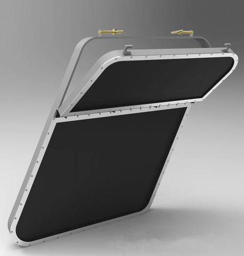 船舶窗户 - ALUMINYUM IS - SHIP WINDOWS AND SCUTTLES - 用于游艇 / 固定式 / 长方形