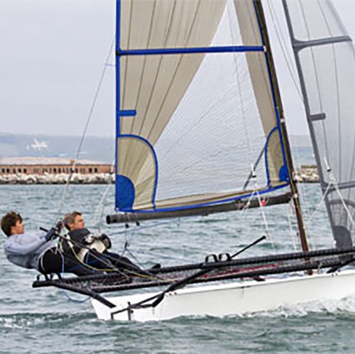 双人帆艇 - Rebel - Hartley Boats - 划艇 / 帆船比赛 / 双吊架
