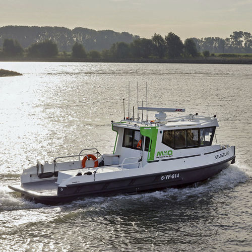 水文地理研究船专业船 - PORTER S 90 - STORMER MARINE - 舷内 / 铝制