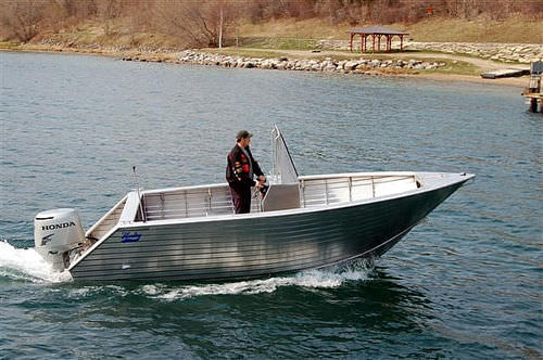 舷外敞开艇 - GEORGIAN BAY 20' - Henley Boats™ - 中央控制台 / 铝制