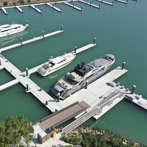 浮桥 - CM5000 - Goodocks Marine (Hong Kong) Co., Ltd. - 系泊 / 用于海港 / 混凝土
