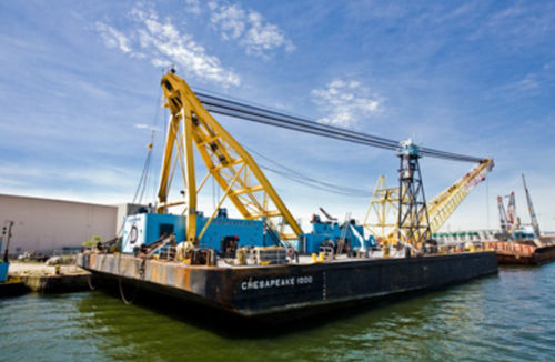 起重驳船 - Chesapeake 1000 - Donjon Marine
