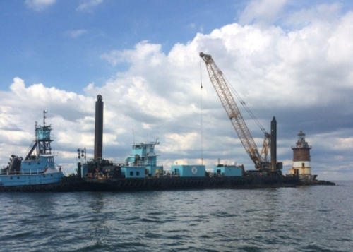 链斗式挖泥船 - Delaware Bay - Donjon Marine