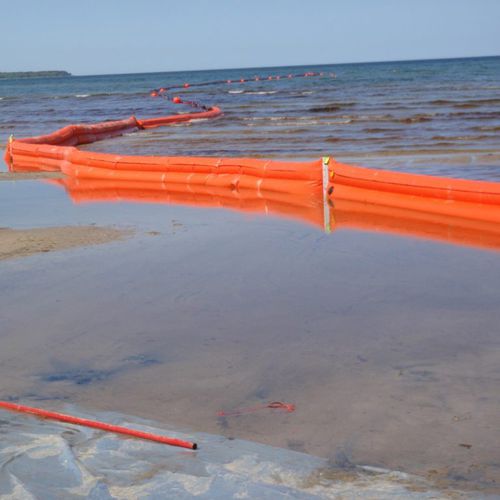 拦污栅 - Beach  - LAMOR - 漂浮式 / 用于河流 / 海潮区