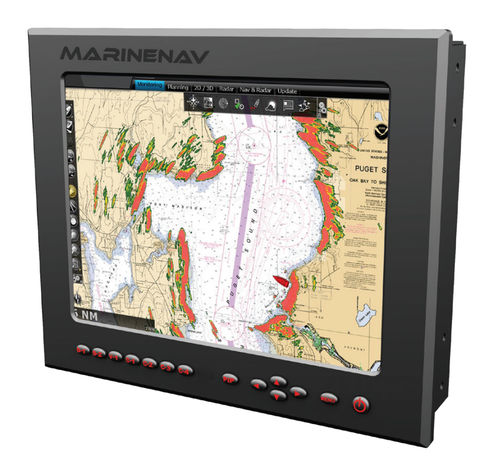 航海显示器 - Mariner 12 - MarineNav Ltd. - 导航系统 / PC
