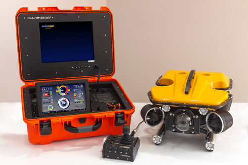 水产养殖ROV - Oceanus Pro ROV System - MarineNav Ltd. - 用于清洗船体