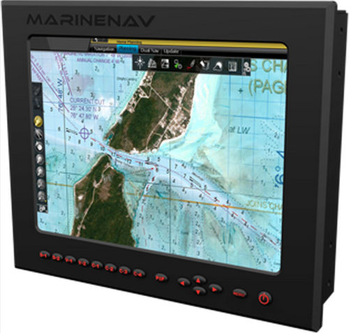 航海显示器 - CG Elite 12" - MarineNav Ltd. - 用于游艇 / 导航系统 / 触摸屏