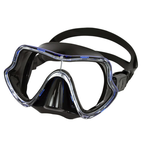单片玻璃潜水面罩 - MK-600 (BLACK) - Aquatec