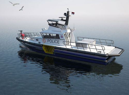 巡逻艇专业船 - 23 WP - Baltic Workboats AS - 舷内