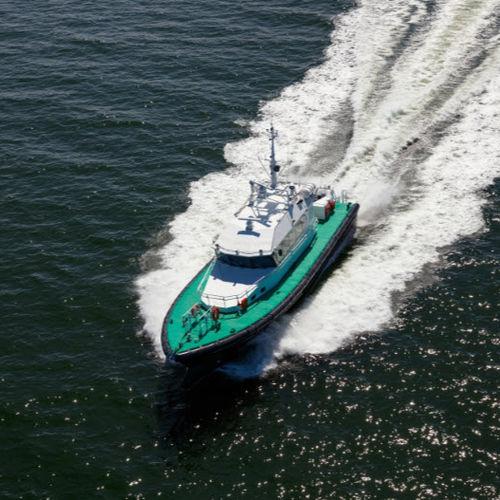 巡逻艇专业船 - ZEELEEUW - Baltic Workboats AS - 舷内 / 铝制 / 自动矫正