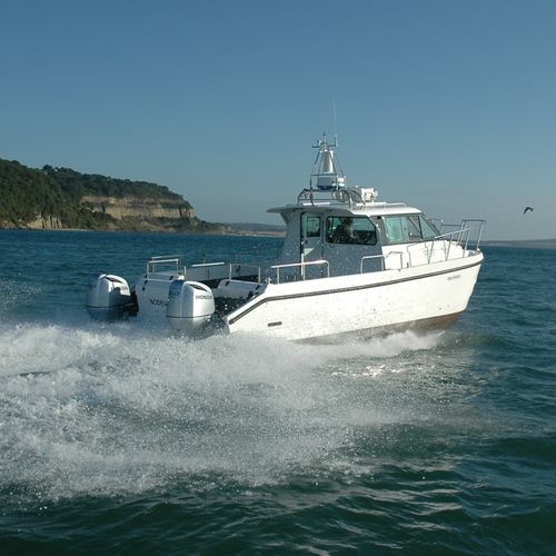 舱房双体游艇 - NODENS - Cheetah Marine - 舷外 / 双引擎 / 硬顶