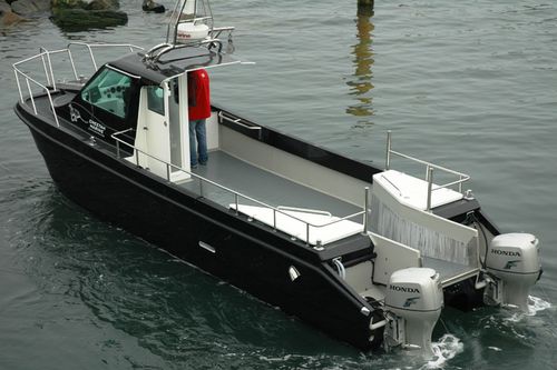 双体船休闲钓鱼船 - Gusto - Cheetah Marine - 舷外 / 双引擎 / 封闭式驾驶舱