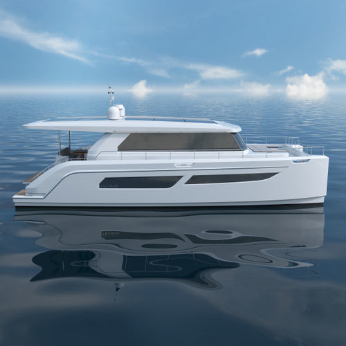 机动双体游艇 - 53E - ILIAD Catamarans - 巡游 / 传统型 / 硬顶