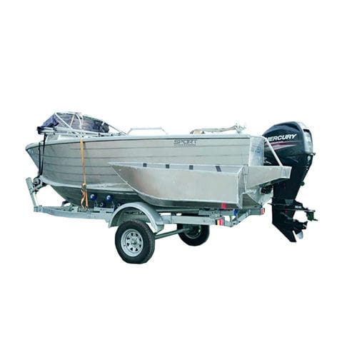 作业船专业船 - Seaya 480D - Qing Dao Hvon Boat Co., Ltd. - 舷外 / 铝制 / 牵引式