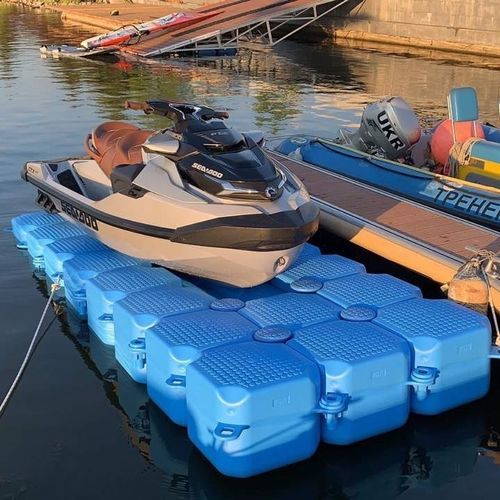 浮桥 - V-Dock - Plasti-Co Ltd - 可调节 / 系泊 / 水上摩托车