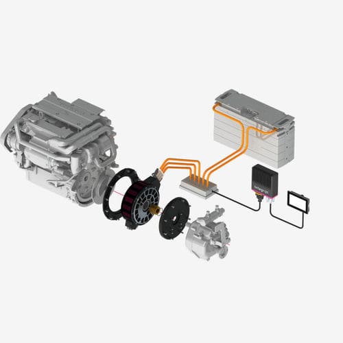 船用交流发电机 - E-DRIVE - Integrel solutions - 帆船