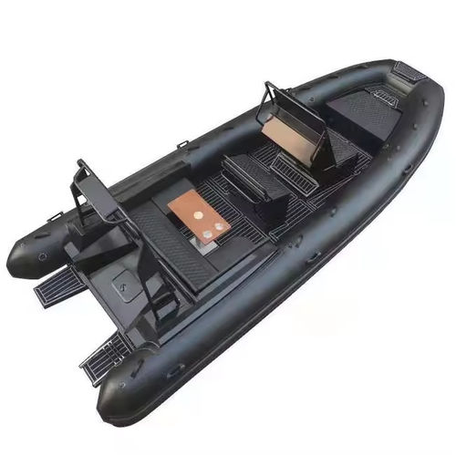 舷外充气艇 - 640 CE Deluxe - MerVista Boat - 半硬式 / 开放式 / 中央控制台