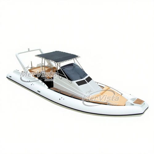 舷外充气艇 - 960 Luxury - MerVista Boat - 双引擎 / 半硬式 / RIB