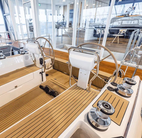 甲板板 - EcoDeck® - Werkvreugde Dutch stainless steel perfection / EcoDeck - 聚氨酯树脂 / 防水 / 柔性
