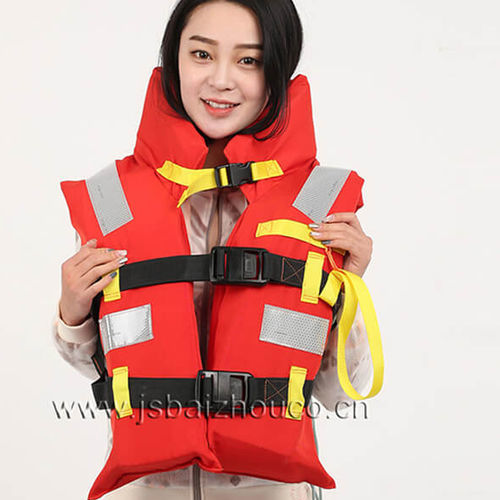 泡沫救生衣 - JBY-3 - Jiangsu Baizhou Safety Technology Co,.ltd. - 190N / 男女通用 / 橙色