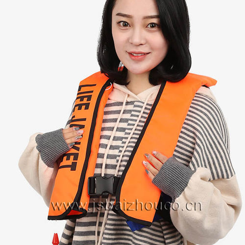 充气救生衣 - irtsde tube - Jiangsu Baizhou Safety Technology Co,.ltd. - 手动 / 150 N / 男女通用