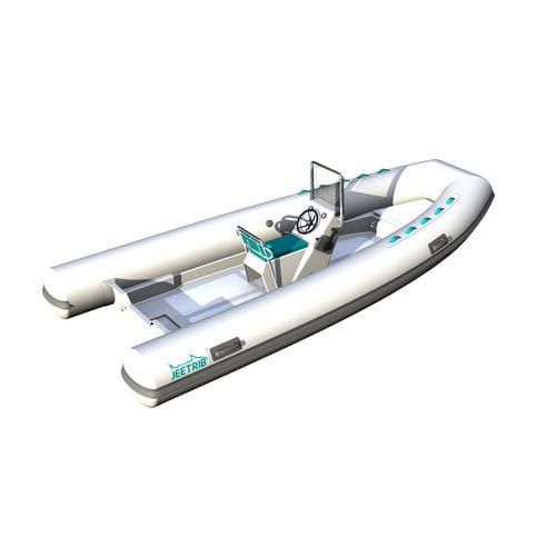 舷外充气艇 - JEETRIB JR-F-465-JC - Polat Marine Boat Production Company - 半硬式 / 开放式 / 骑乘式控制台