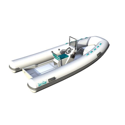 舷外充气艇 - JEETRIB JR-F-425-JC - Polat Marine Boat Production Company - 半硬式 / 开放式 / 骑乘式控制台