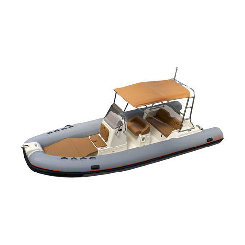 舷外充气艇 - JEETRIB JR-F-620-C - Polat Marine Boat Production Company - 半硬式 / 开放式 / 中央控制台