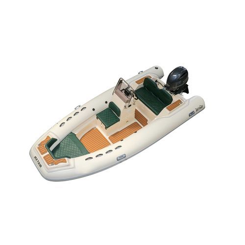 舷外充气艇 - JEETRIB JR-F-495-C - Polat Marine Boat Production Company - 半硬式 / 开放式 / 中央控制台