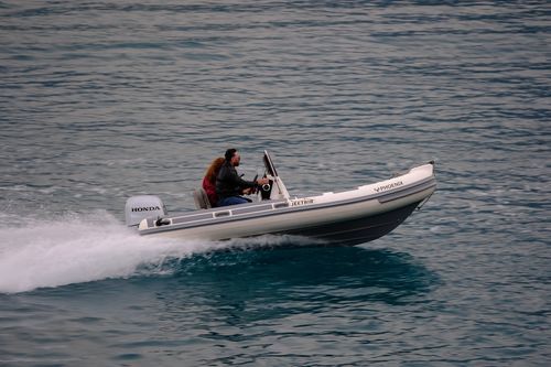 舷外充气艇 - JEETRIB JR-F-495-SC - Polat Marine Boat Production Company - 半硬式 / 开放式 / 侧边控制台