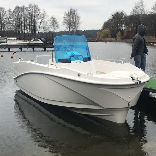 舷外休闲钓鱼船 - 22 CC - Driftmark Marine - 开放式 / 中央控制台 / 玻璃纤维