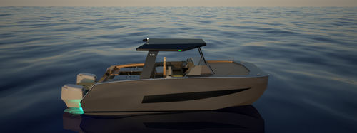 双体快艇 - K 38 - Kattum Yachts - 舷外 / 双引擎 / 开放式