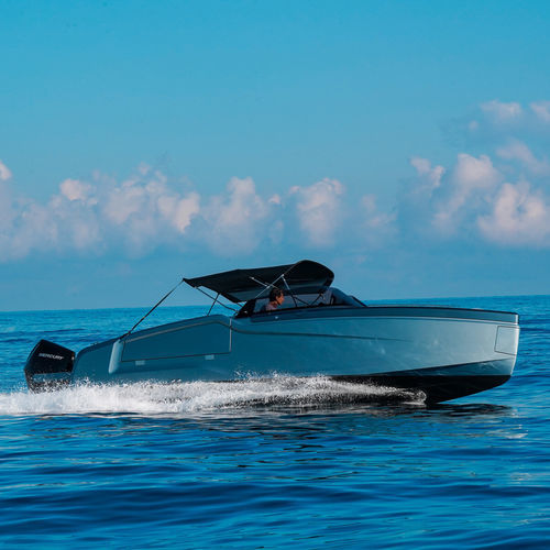 舷外小快艇 - WAMA 27 - LUXOLOR BOATS - 开放式 / 双控制台 / 1舱