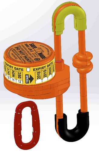 救生筏释放器 - HRU LR-2 - Safetmade Marine Products Co. - 自动 / 船舶