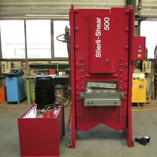 船坞折弯机 - Shear 250 - Stierli Bieger AG - 液压 / 金属薄板