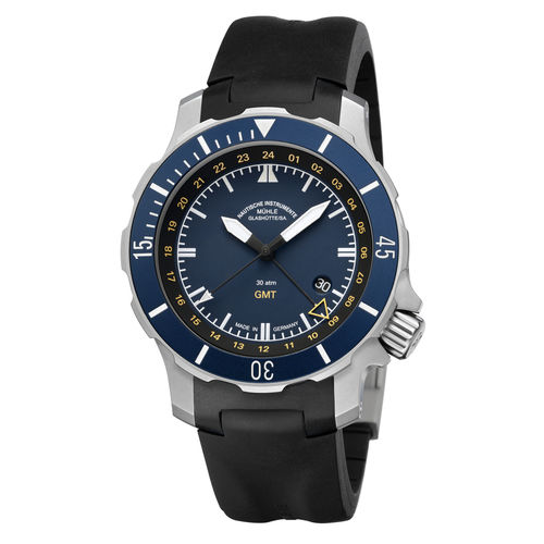 男式航海手表 - SEEBATAILLON GMT - Mühle-Glashütte GmbH nautische Instrumente und Feinmechanik