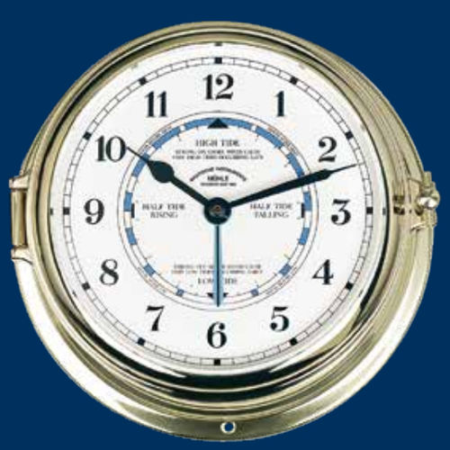 黄铜钟 - MS-51-03-180-ME - Mühle-Glashütte GmbH nautische Instrumente und Feinmechanik - 潮汐指示器