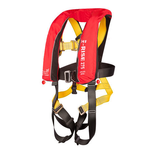 自动充气救生衣 - HI-RISE + FALL ARREST HARNESS - Mullion Survival Technology - 275 N / ISO12402-2 / ISO12401