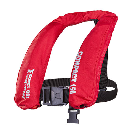 自动充气救生衣 - COMPACT 150 REGULAR - Mullion Survival Technology - 150 N / ISO12402-3 / 男女通用