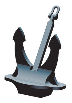 Hall型锚 - Yapas Chain and Forging Co. Ltd. - 船舶