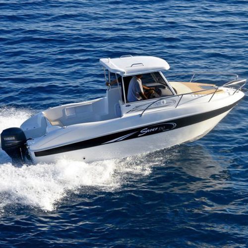 舷外休闲钓鱼船 - Manta 590  - SAVER  S.R.L. - 硬顶 / 最多容纳 6 人 / 带驾驶室