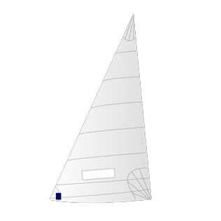 艏三角帆 - X1 - ZM DESIGN SRL - 用于小帆艇 / 横缝 / Snipe 级